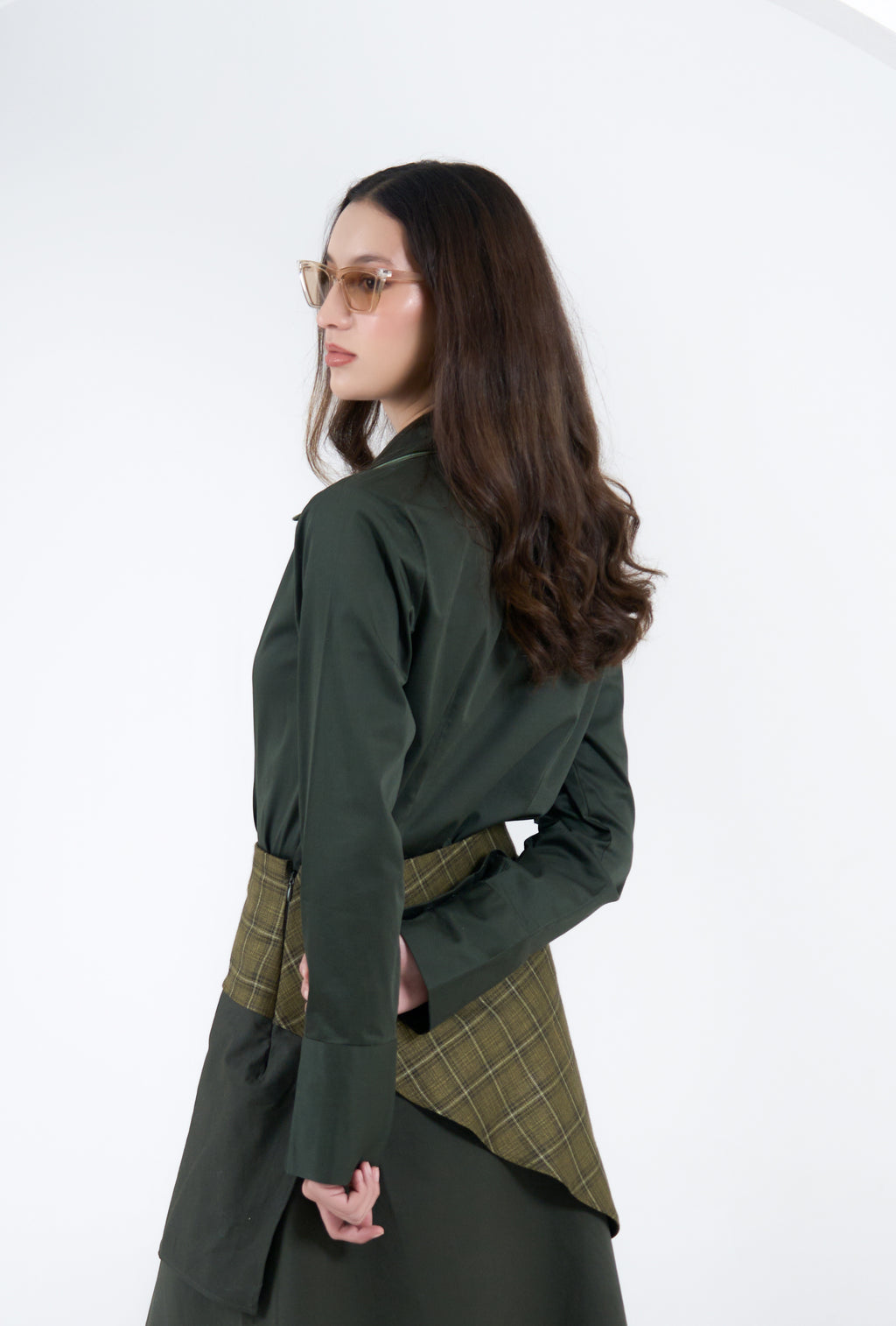 Moss Double Collar Shirt