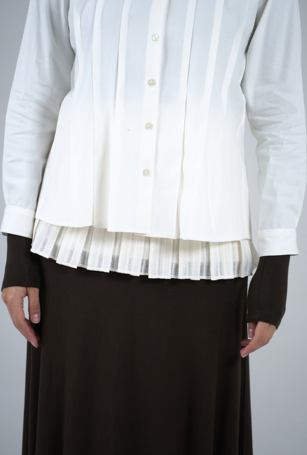 Dove White Shirt and Belt