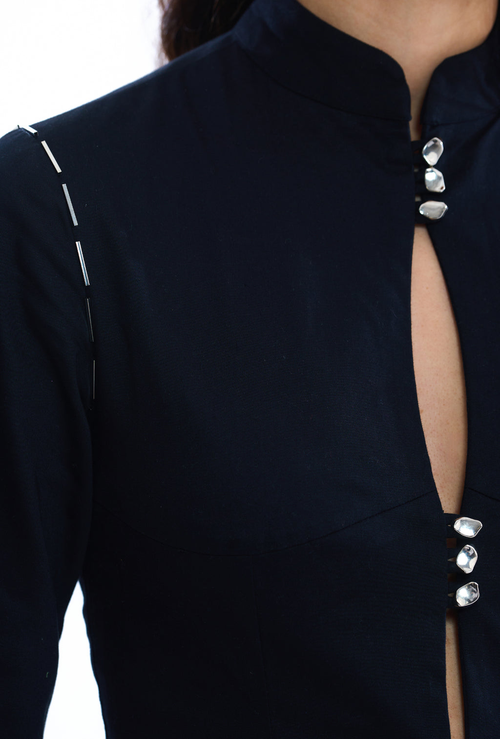 Midnight Mandarin Mini Dress