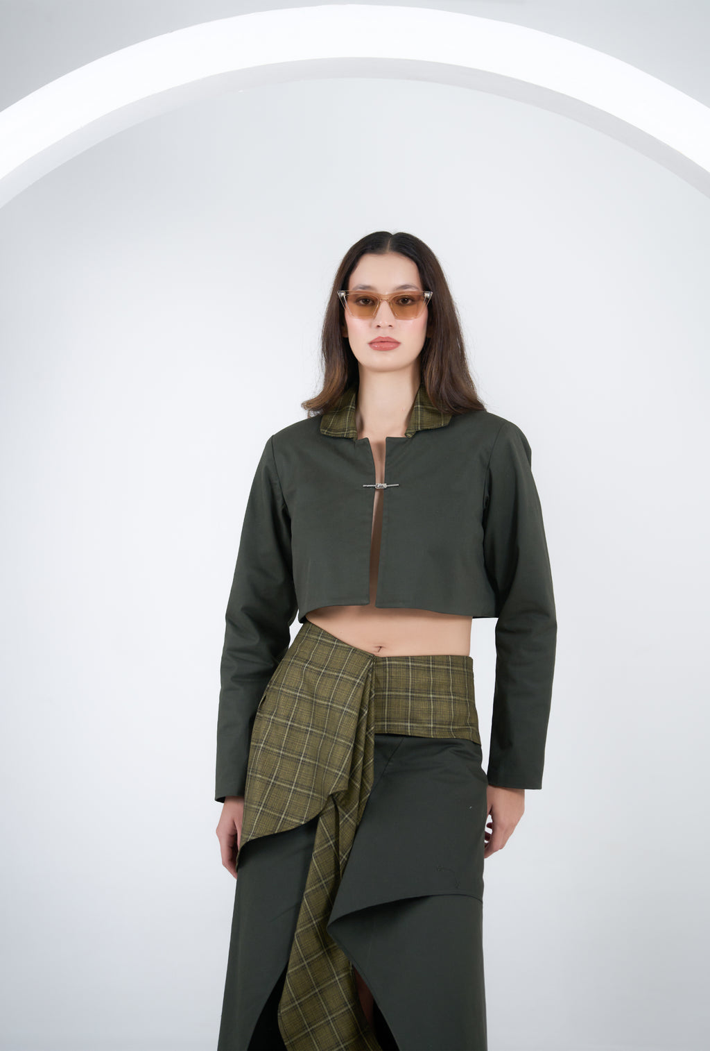 Moss Cropped Jacket